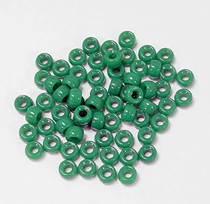 JOLLY STORE Crafts - Mini Pony Beads, Easy-to-Use Reusable Jewelry-Making/Bracelet Beads for Art, Craft Decorations & More, 6.5 x 4mm Beads, Crafted in The USA, Opaque Grey, 1000 pcs (Pack of 1)
