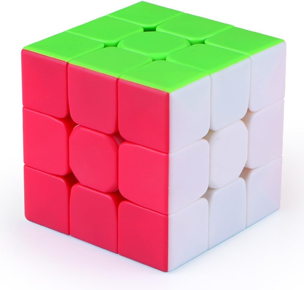 TANCH QIYI Speed Cube 2X2X2 No Stickers Magic Cube Puzzle Toy for Kids & Adults (Colorful)…