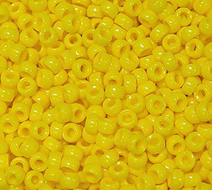 JOLLY STORE Crafts - Mini Pony Beads, Easy-to-Use Reusable Jewelry-Making/Bracelet Beads for Art, Craft Decorations & More, 6.5 x 4mm Beads, Crafted in The USA, Opaque Grey, 1000 pcs (Pack of 1)