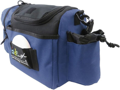 Fade Crunch Disc Golf Bag – Lightweight, Durable, and Insulated Shoulder Bag for All Skill Levels - Practice Bag - Lightweight Bag for night golf
