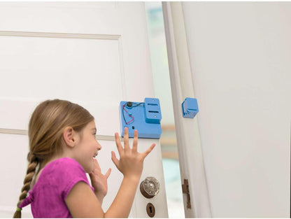 4M Kidzlabs Magnetic Intruder Alarm, Explore How a Magnet Sets Off an Alarm, STEM Toys for Boys and Girls 5+