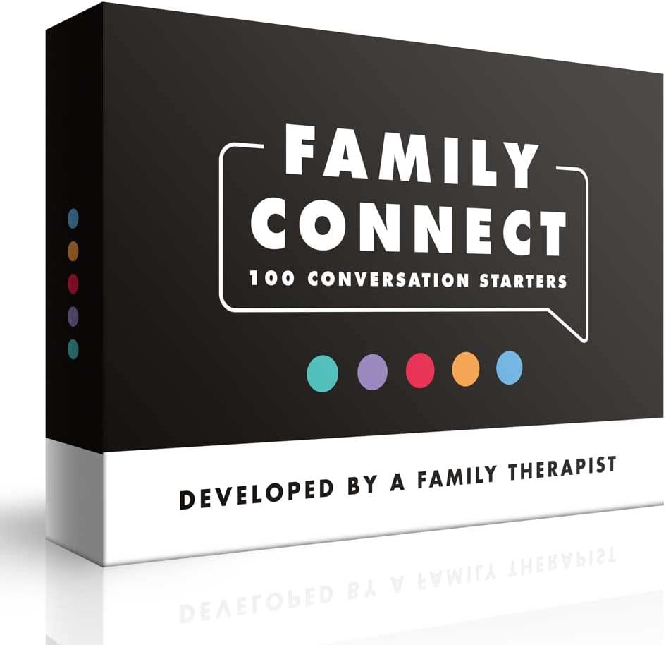 100 Conversation Cards for Kids - Engaging Questions & Conversation Starters - Family Card Games to Strengthen Parent-Child Relationship - Meaningful Topics for Dinner Table, Game Nights or Road Trips