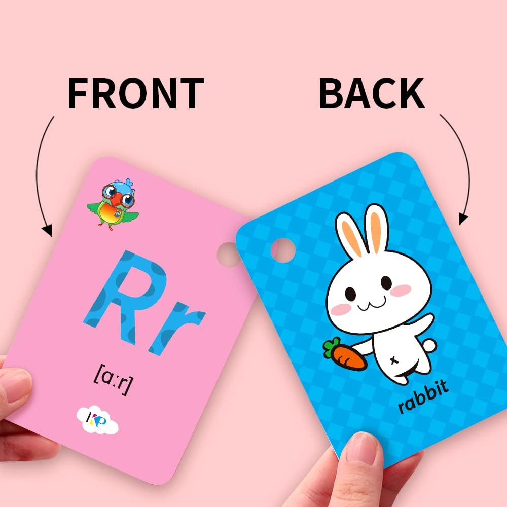 Toddler Number Flash Cards,No.123 Sight Words with Pictures Preschool Kids Flash Cards 28 Pcs with Ring(Number)