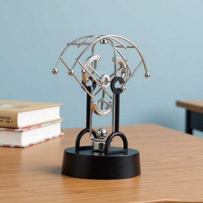 Perpetual Motion Kinetic Art Swing Physics Mechanics Balance Physics Desk Home Decor FN29