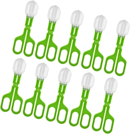 10pcs Gogga Catcher Scissors Tongs Tweezers Scooper Clamp Kids Toy Tool for Professional Pet Shops