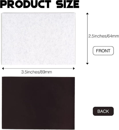 Adhesive Magnetic Sheets for Letter Size 8.5x11 (Pack of 8),Magnet Sheets with Self-Stick Adhesive for Home/Classroom/Office,Easy Cut DIY Paper Craft Magnet