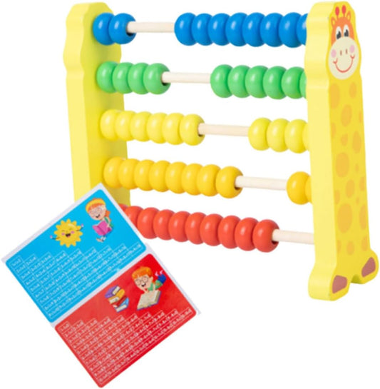 SUPVOX 1pc Colorful Wooden Abacus for Boys and Girls Educational Calculating Tool for Preschool Learning for Early Mathematics Development and Classroom Supplies