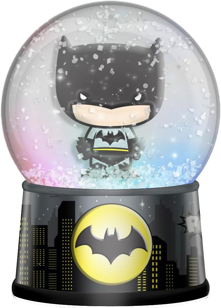 Silver Buffalo Disney Mickey and Friends Mini Light Up Snow Globe│Minnie Mouse│3.8 Inches Tall, 45mm (Small)