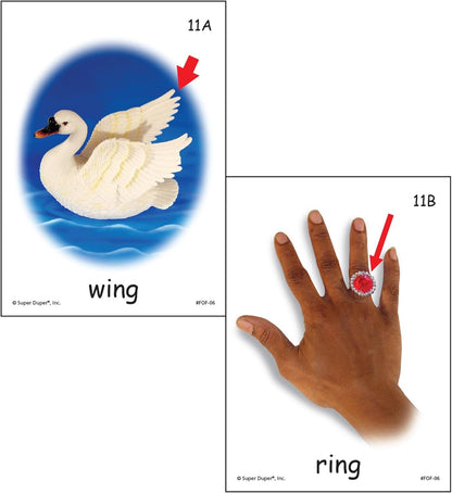 Super Duper Publications | Webber® Photo Phonology Gliding Minimal Pair Card Deck | Educational Learning Resource for Children