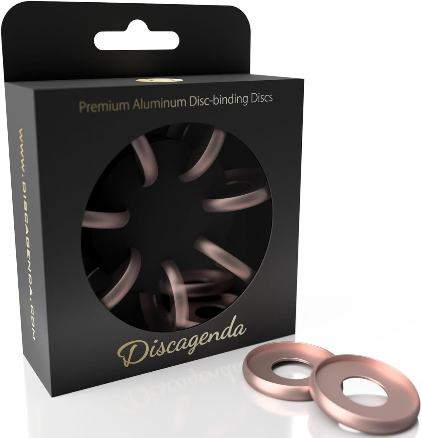 Discagenda Discbound Discs (Gold, 9 Piece 1.65in)