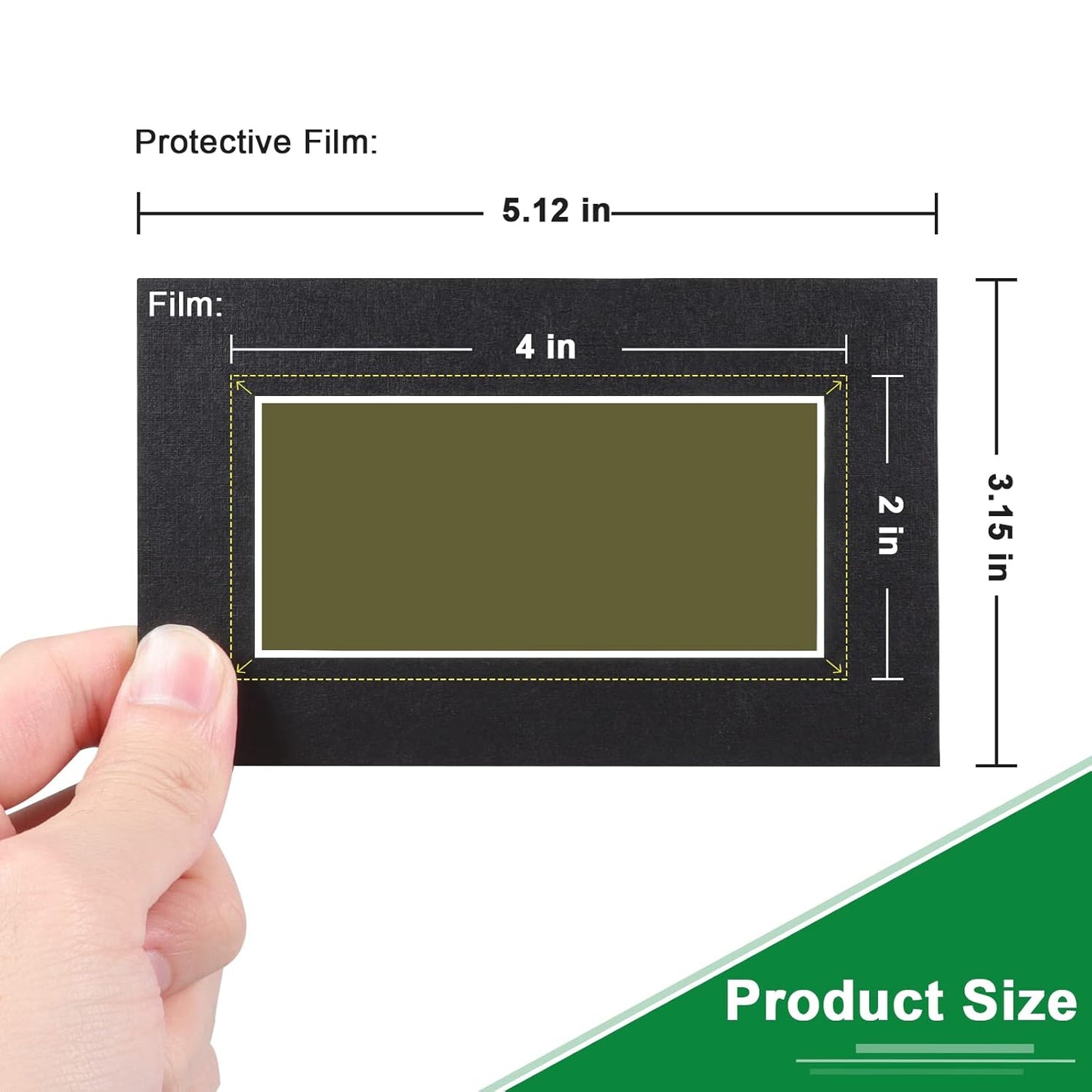4 x 4 Inch Magnetic Field Viewing Film, Magnetic Field Viewer, Magnetic Flux Display, Magnet Pattern Detector, See Magnetic Field for Scientific Project (4 * 4 Inch)