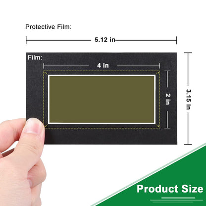 4 x 4 Inch Magnetic Field Viewing Film, Magnetic Field Viewer, Magnetic Flux Display, Magnet Pattern Detector, See Magnetic Field for Scientific Project (4 * 4 Inch)