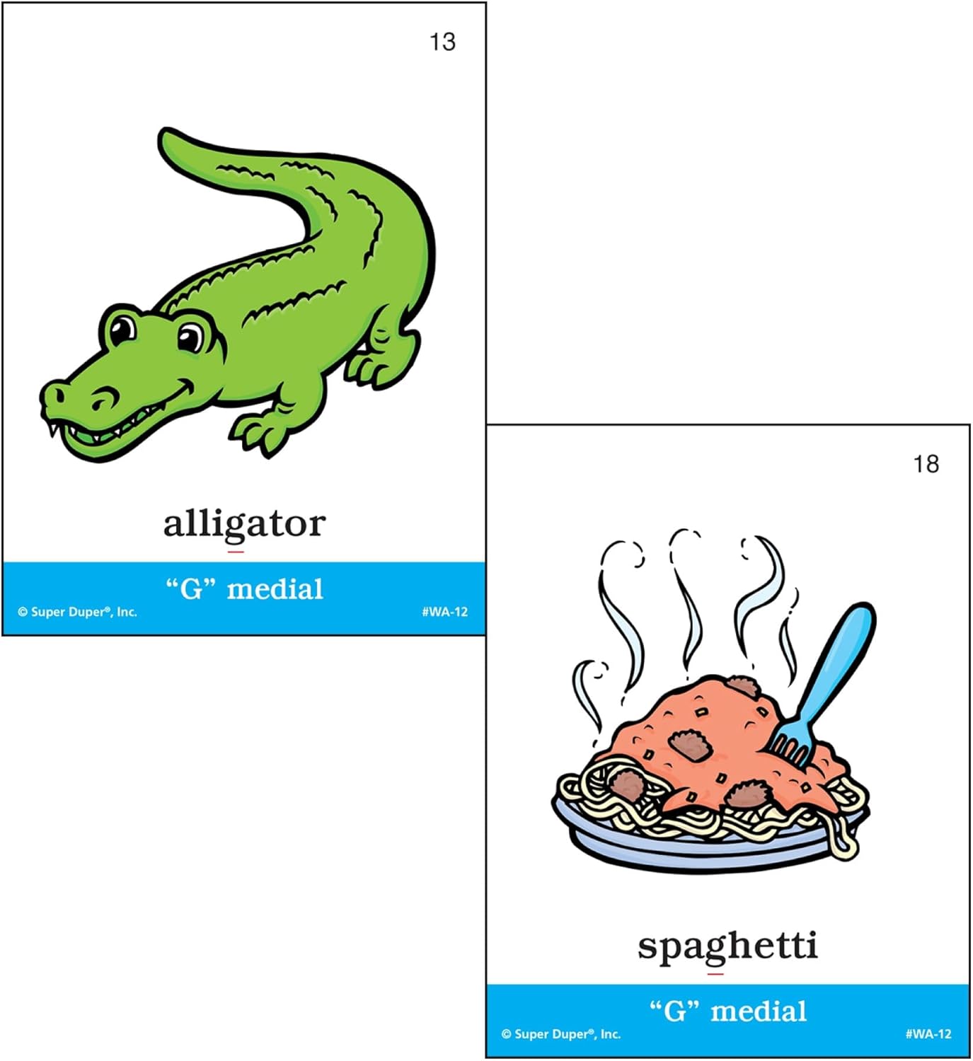 Super Duper Publications | Articulation G Sound Fun Deck | Vocabulary and Language Development Flash Cards | Educational Learning Materials for Children