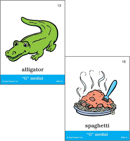 Super Duper Publications | Articulation G Sound Fun Deck | Vocabulary and Language Development Flash Cards | Educational Learning Materials for Children