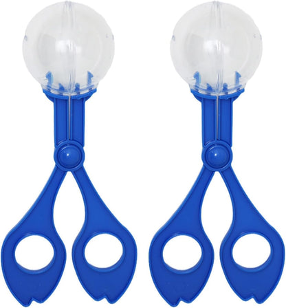 2-Pack Nature Exploration Tools - Ergonomic Scoopers and Clamps for Field Research and Outdoor Activities, Durable Plastic Design with Non-Slip Grip
