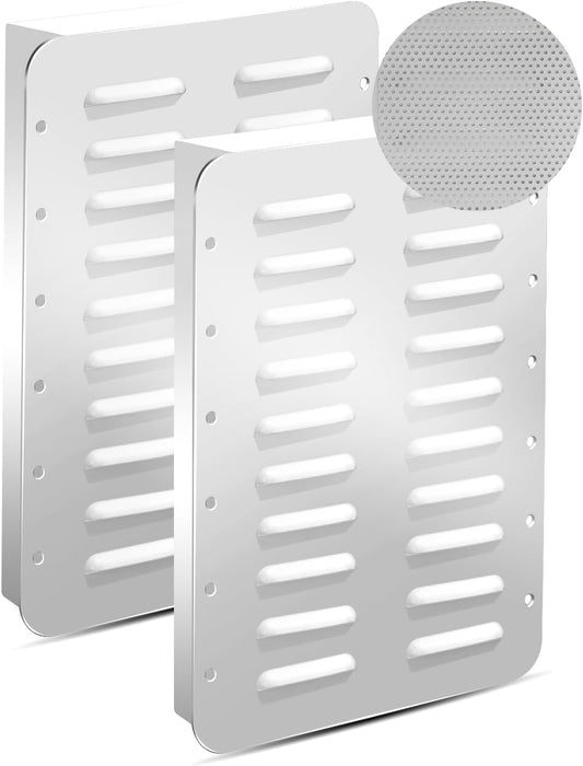 Shipping Container Solar Vent Kit, 2 Fan Solar Ventilator Kit with 15W Foldable Panel, Rain and Hail Proof, Prevent Condensation and Overheating in Container Homes, Shipping Containers (1Pcs)