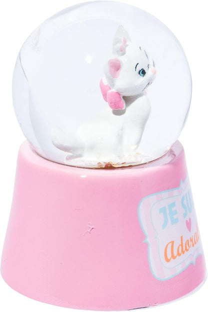Silver Buffalo Disney Mickey and Friends Mini Light Up Snow Globe│Minnie Mouse│3.8 Inches Tall, 45mm (Small)