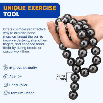 Fidget Magnet Toy for Adults, Magnet Hand Roller, Magnetic Toy for Men, Magnet Slime Ferrite Putty Office Desk Decorations, Gift for Science Kit 21 PCS