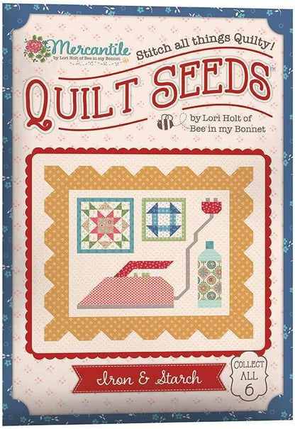 Riley Blake - Mercantile by Lori Holt - Quilt Seeds Block Pattern - Pins & Pincushions