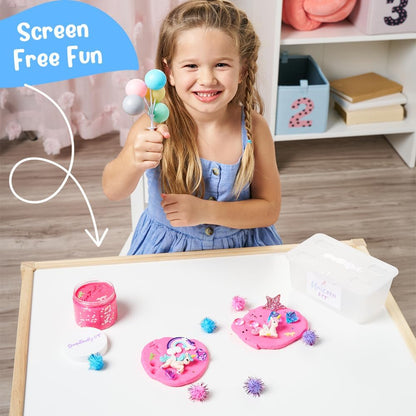 Mini Unicorn Sensory Dough Kit, A Perfect Holiday Gift to Bring Unicorns to Life in a Magical Fairytale