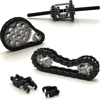 dspitwod MOC Technical Wheels Connectors Rack Gear Car Suspension Building Brick Accessories Pieces Sets STEM Learning Kits Engineering Toy Gift for Kids …