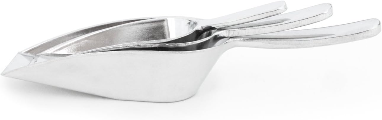 Fox Run Brands 5850 Aluminum Ice Scoop, 5oz, Silver