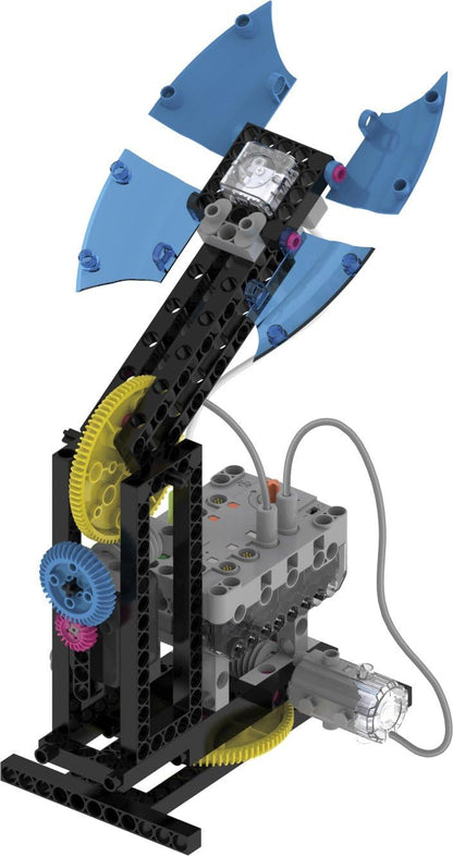 Thames & Kosmos Robotics Workshop with Micro:Bit STEM Experiment Kit, Creative, Educational Coding & Programming Curriculum for Home & School Use, Utilizes MakeCode App to Learn Python, Javascript
