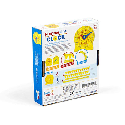 Learning Resources 24-Hour Number Line Clock Single Student Set
