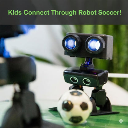 Robot PU – Adorable Micro:bit Humanoid | STEM Toy | Programmable, Interactive & Upgradable | Walks, Dances, Talks & Sings | Self-Balancing | Remote & Autopilot | 30+ Free Online Classes