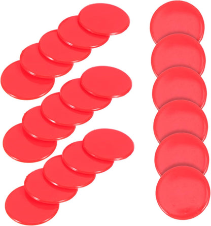 BESPORTBLE Solid Color Bingo Chips Game Counters for Math Teaching Board Games Bingo Accessories