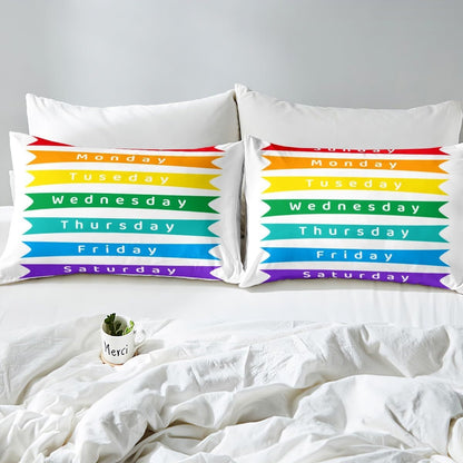 Chemistry Bed Sheets for Kids Teens Girls Boys,Chemical Experiment Fitted Sheet Twin,Science Themed Sheets for Math Lovers,Chemistry Lab Bedding Set,White and Black