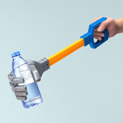 Robotic Claw Litter Picker Toy Hand Grabber Tool for Kids Hand Eye Coordination Training and Fun Games- L Blue