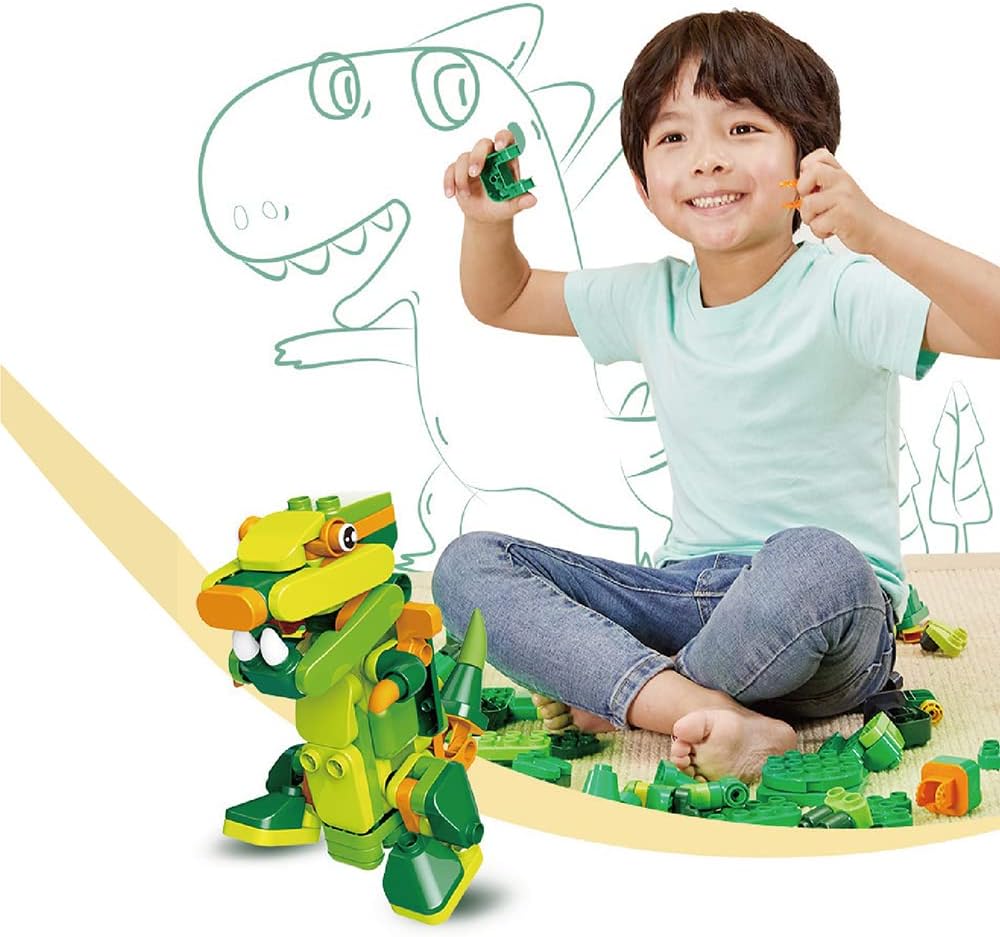 BOTZEES GO! Unicorn Robot for Kids - Building & Electric Remote Control STEM Learning Toy for Ages 3+, Girls - RC Magic Stick, App Based