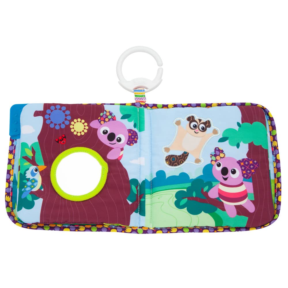 Lamaze Fun with Colors Soft Baby Book - High Contrast Baby Book with Crinkly Cloth Pages - Sensory Books for Babies Ages 6 Months and Up
