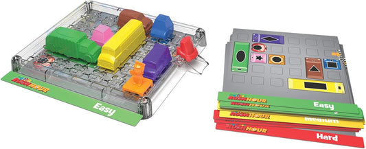ThinkFun My First Rush Hour - Engaging Brain Game for Kids | Stimulating STEM Toy | Enhances Logic, Matching, Colors, and Shapes Skills | Best Gift for Toddlers
