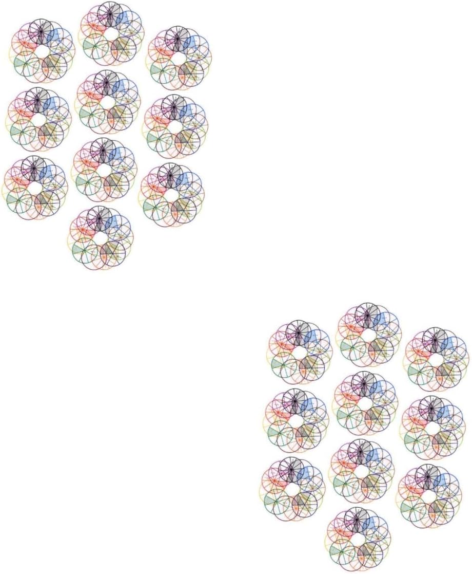 Homoyoyo 10 Sets 1 Fraction Teaching Color Coded Fraction Circles for Math Learning Engaging Study Accessory for Teaching Numeracy Concepts and Operations