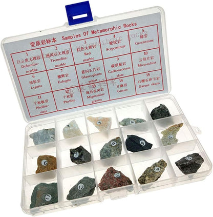LoveinDIY Metamorphic Rock Teaching Aid Supplies Collection, Ages 8 and Up