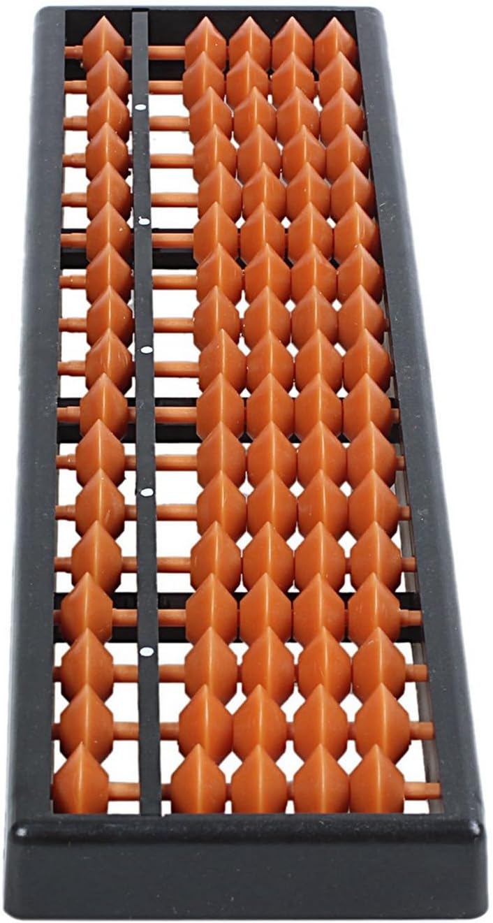 3X Plastic Abacus Arithmetic Abacus Kids Calculation Tool 17 Digits