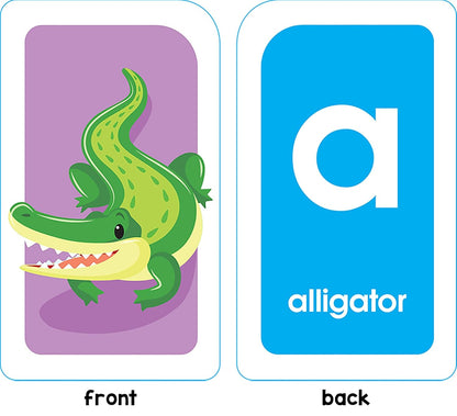 School Zone Get Ready Flash Cards Alphabet & Numbers 1-100 2-Pack: 112 Cards, Preschool & Kindergarten Learning, ABC Letters, Phonics, Counting, Early Math Skills, Ages 3–6