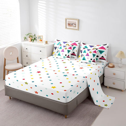 Erosebridal Chemical Equation Bed in a Bag Queen Comforter Set 7 Piece,Chemistry Bedding Sets Science Students Learning Gift Sheet Set with Comforter,Molecular Formula Education Bed Set - Colors A