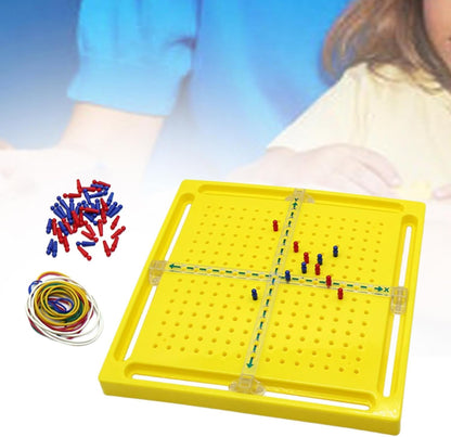 Wood Set Xy Axis Children Math Teaching Tool for Children