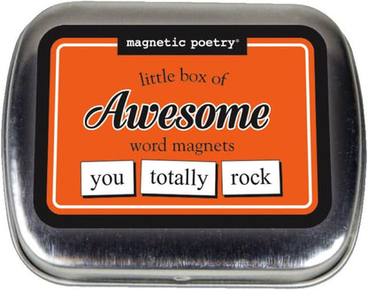 Magnetic Poetry - Little Box of Happiness Kit - Words for Refrigerator - Write Poems and Letters on The Fridge - Made in The USA