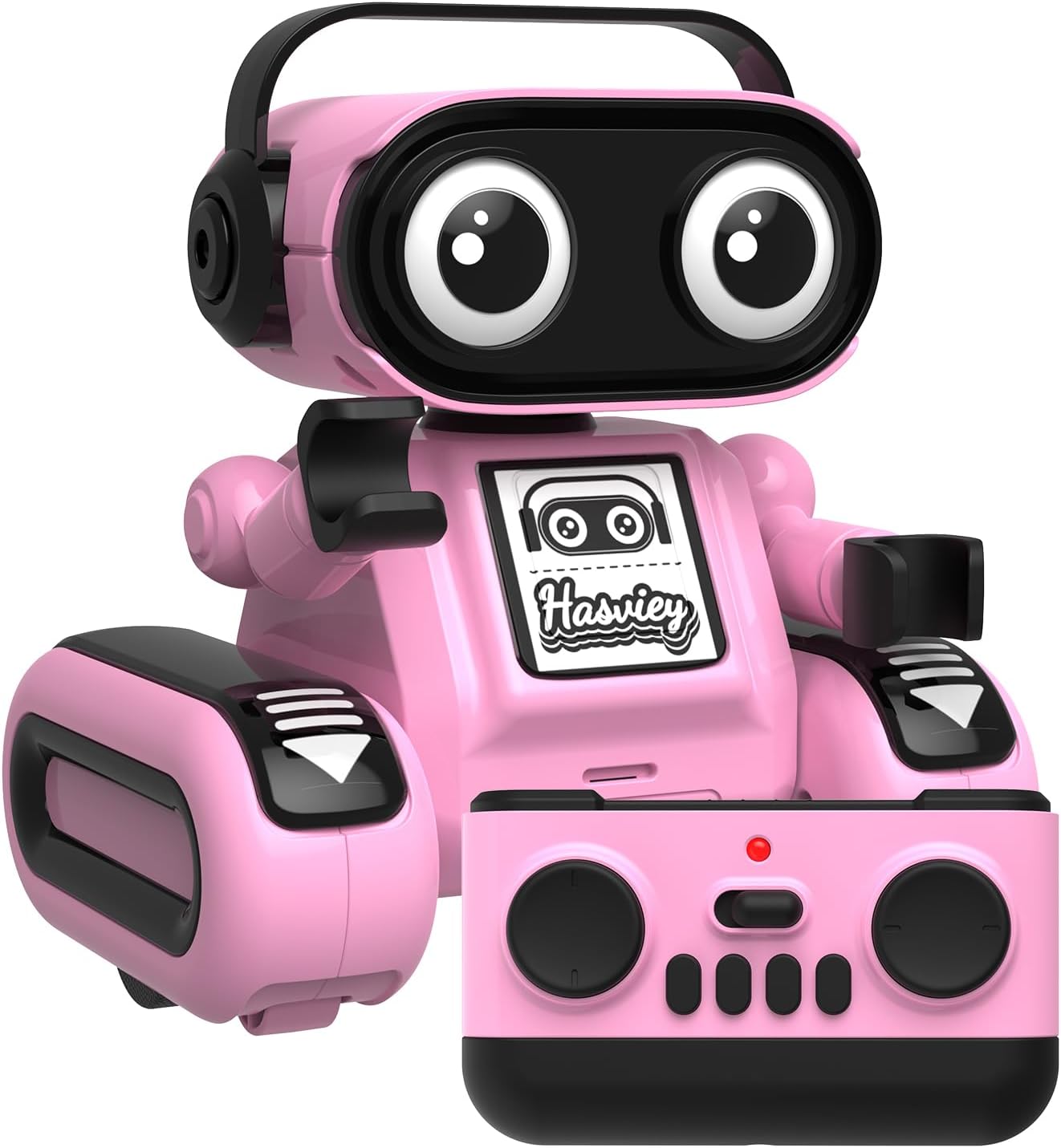 Robot Toys for Boys, Rechargeable Remote-Controlled Robot for Kids 6-8, RC Robots with Auto-Demo, Record, Repeat, Dance Moves, Music, Flexible Head & Arms, Gift Ideas for Birthday Xmas - Blue