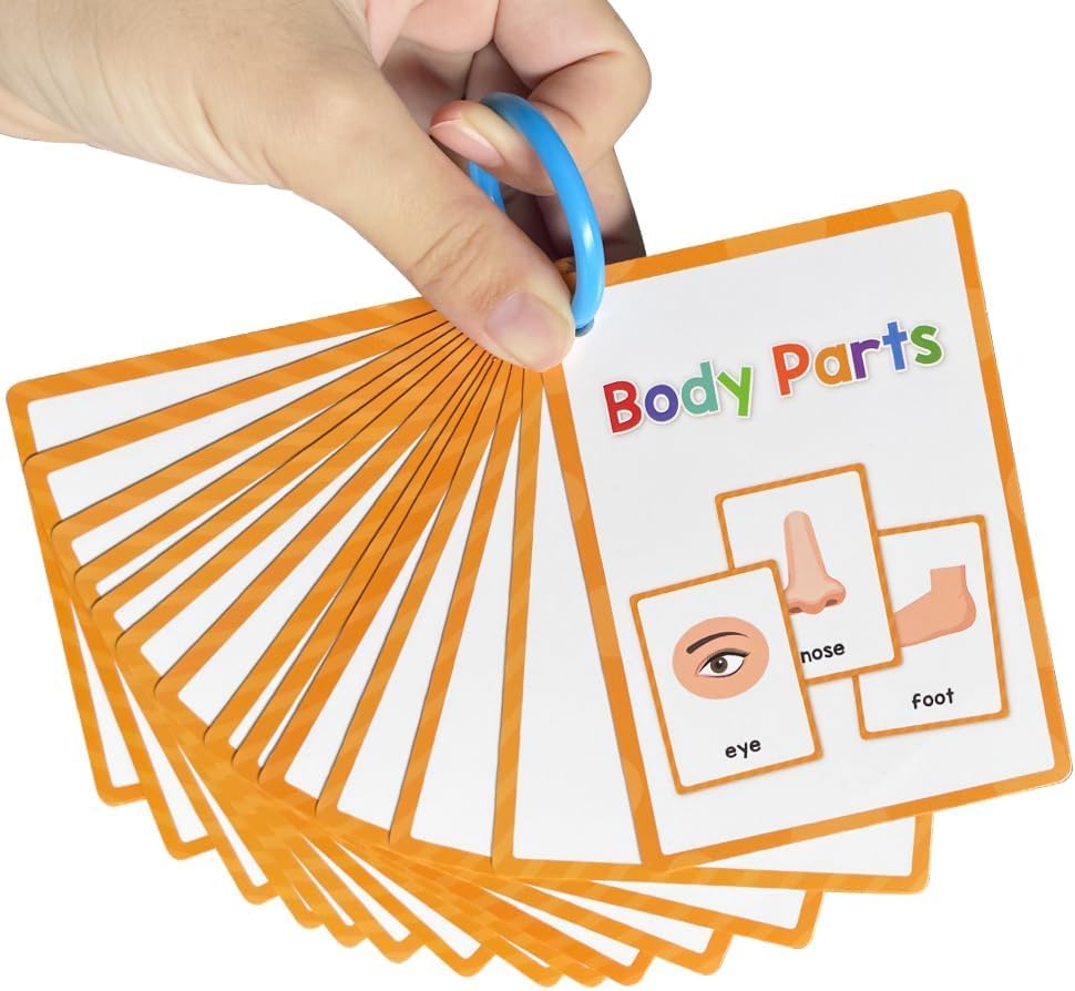 Lachilly Number 1-100 English Flashcards, High Frequency Words, Kindergarten ESL Teaching Materials, Autism Learning Materials, Vocabulary Building, 15 Cards 28 Words