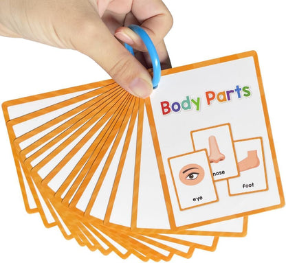 Lachilly Number 1-100 English Flashcards, High Frequency Words, Kindergarten ESL Teaching Materials, Autism Learning Materials, Vocabulary Building, 15 Cards 28 Words