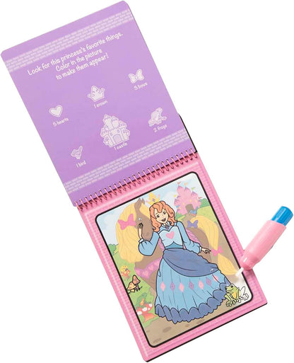 Melissa & Doug On The Go Water Wow! Mess Free Coloring Book, Reusable Water-Reveal Activity Pad, Vehicles, Travel Toys, Party Favors, for Toddlers & Kids Ages 3+ - FSC Certified