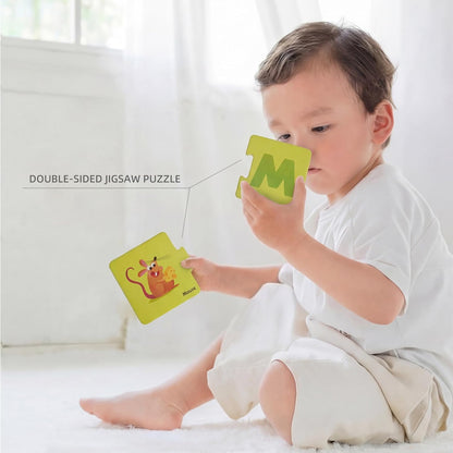 Toi 6 Packs Large Piece Toddler Jigsaw Puzzles for Kids Aged 2.5+, Animal Shaped Floor Puzzles for Beginner, Preschool Learning Game for Boys Girls, Traffic