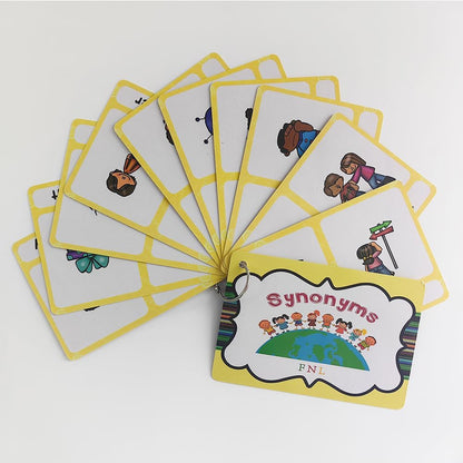 Lilias Irregular Past Tense Verbs English Grammar Double-Side Learning Flash Cards - 24 Card Set for Homeschool, Preschool, Primary School, ESL, Autism, Vocabulary Building