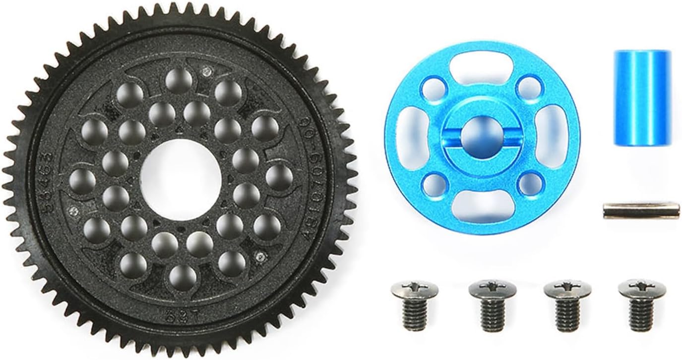 Tamiya TAM54500 54500 Rc TT02 High Speed Gear Set, 68T, Black