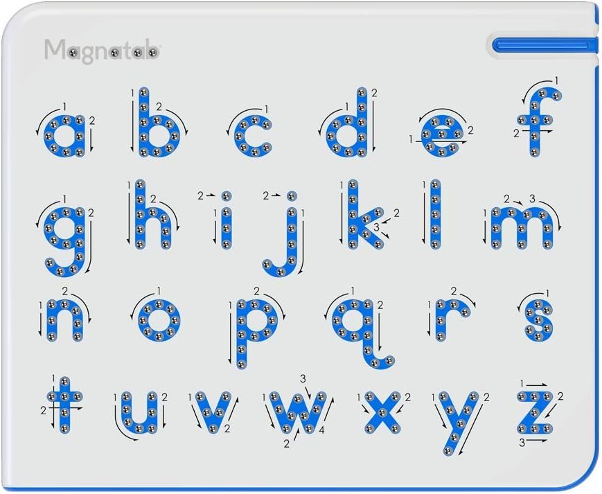 Magnatab A to Z Lowercase Activity for Fun and Learning -- Sensory Activity -- Ages 3+